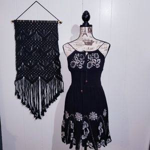 Boardwalk Black Adjustable Dress